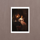 The Love Letter,1870, Petrus Van Schendel, Poster